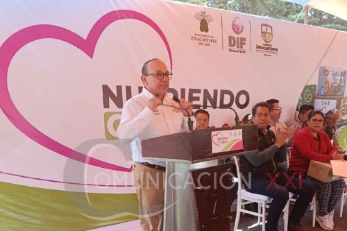 Se congratula alcalde del trabajo del DIF municipal de Zinacantepec 